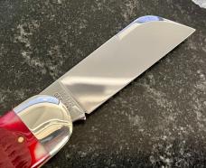Great Eastern Cutlery Northfield 363122 Toenail Clipper, Blood Red Jigged Bone Handle, GEC 36, New Great Eastern Cutlery Northfield 363122 Toenail Clipper, Blood Red Jigged Bone Handle, GEC 36, New