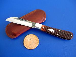 Northwoods Signal Jack Burnt Sienna Jigged Bone Wharncliffe