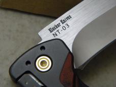 Klecker Knives and Tools Cordovan Lite NT-03 Folder Lockback Knife NIB