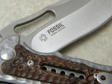 Columbia River Knife & Tool CRKT Fossil Ikoma Design Frame Lock Knife