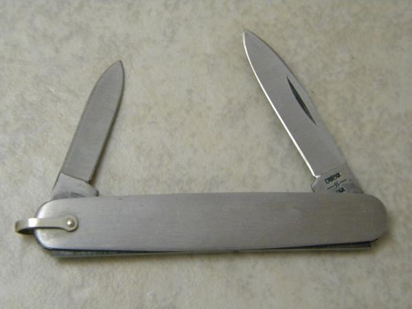 Case XX SS USA Metal M279R SS Pen Knife w/Bale 1980 Case XX SS USA Metal M279R SS Pen Knife w/Bale 1980