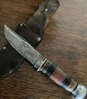 UNION CUTLERY KA-BAR SCAGEL STYLE SKINNER MILITARY