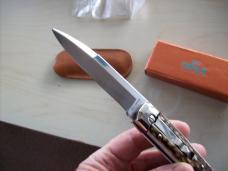 The Baron A.G.A. Campolin Unusual French Design Italian Genuine Stag/Antler UNUSED NIB. The Baron A.G.A. Campolin Unusual French Design Italian Genuine Stag/Antler UNUSED NIB.