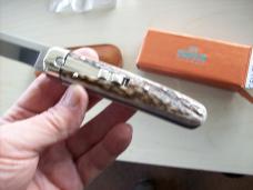 The Baron A.G.A. Campolin Unusual French Design Italian Genuine Stag/Antler UNUSED NIB. The Baron A.G.A. Campolin Unusual French Design Italian Genuine Stag/Antler UNUSED NIB.