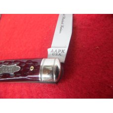 2022 AAPK Club Knife - 4" Elderberry Jigged Bone Coon Skinner Muskrat - 1095 Steel Blades 2022 AAPK Club Knife - 4" Elderberry Jigged Bone Coon Skinner Muskrat - 1095 Steel Blades