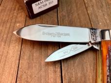 Schatt and Morgan Easy Open Jack Amber Carved Stag Bone 1 of Only 100, Drop Dead Gorgeous! Schatt and Morgan Easy Open Jack Amber Carved Stag Bone 1 of Only 100, Drop Dead Gorgeous!