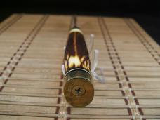 SCHRADE U.S.A. UNCLE HENRY 153UH GOLDEN SPIKE FIXED BLADE HUNTING KNIFE MINT NEW CONDITION W/SHEATH