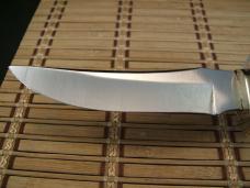 SCHRADE U.S.A. UNCLE HENRY 153UH GOLDEN SPIKE FIXED BLADE HUNTING KNIFE MINT NEW CONDITION W/SHEATH