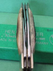 Hen & Rooster Bertram Cutlery Stag Congress Model # 344 DS