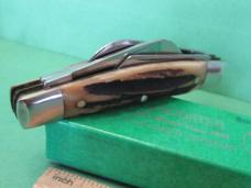Hen & Rooster Bertram Cutlery Stag Congress Model # 344 DS