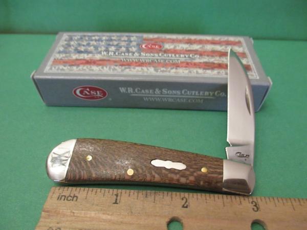 Case XX 2019 Bose Brown Sycamore Wood Sway Back  Pattern # TB71117 SS