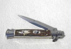 NEW FRANK BELTRAME 9" BEAUTIFUL GENUINE STAG ITALIAN STILETTO 