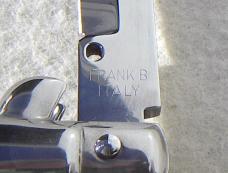 NEW FRANK BELTRAME 9" BEAUTIFUL GENUINE STAG ITALIAN STILETTO 