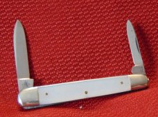 NEAR MINT VINTAGE SIMMONS HDWE.CO. GERMANY GENUINE PEARL SLEEVEBOARD KNIFE HORNET 1890-1940 NEAR MINT VINTAGE SIMMONS HDWE.CO. GERMANY GENUINE PEARL SLEEVEBOARD KNIFE HORNET 1890-1940