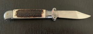 AKC stag handle lever lock auto