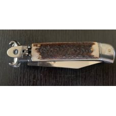 AKC stag handle lever lock auto AKC stag handle lever lock auto