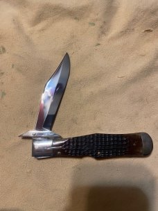 Case XX SS USA 1983 Bone C61050L Coke Bottle Swing Guard Lockback NKCA Club Knife Case XX SS USA 1983 Bone C61050L Coke Bottle Swing Guard Lockback NKCA Club Knife