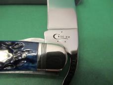Case XX 2017  Ocean Blue Bone RussLock Pattern # 61953 1/2 L SS