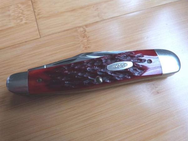 6380 Redbone Case XX Whittler 80's Dots Mint