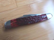 6380 Redbone Case XX Whittler 80's Dots Mint