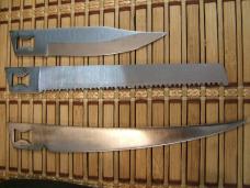 KERSHAW KAI JAPAN COMPLETE SET OF VINTAGE INTERCHANGABLE BLADES KNIFE SET IN GOOD USED CONDITION.