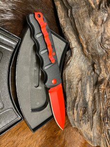 *NEW* Boker Kalashnikov Automat 74, Black Widow, 3.25" Dagger Blade, Red D2 Steel, 4.25" Closed *NEW* Boker Kalashnikov Automat 74, Black Widow, 3.25" Dagger Blade, Red D2 Steel, 4.25" Closed