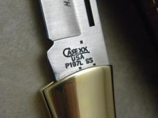 Case XX SS USA 3 Dot P197-SSP Wood Shark Tooth Lockback Knife in Box Case XX SS USA 3 Dot P197-SSP Wood Shark Tooth Lockback Knife in Box