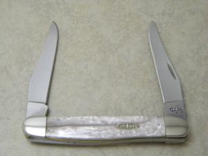 Case XX USA 3 Dot Imitation Pearl Muskrat Knife 
