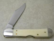 Case XX USA 61549 L SS Celebration 1998 Smooth Bone Copperlock Knife 