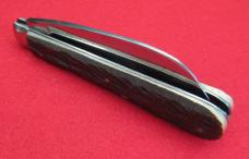 J. Crookes HEART & PISTOL Jig Bone Handled Pruning Knife..........................(930)