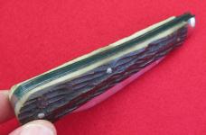 J. Crookes HEART & PISTOL Jig Bone Handled Pruning Knife..........................(930)