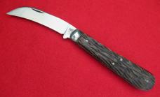 J. Crookes HEART & PISTOL Jig Bone Handled Pruning Knife..........................(930)