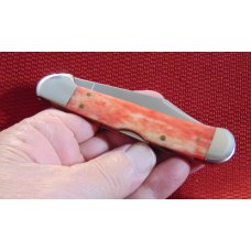 1998 CASE XX USA LONG TAIL C 2 DOTS 61549L SS SMOOTH RED APPALOOSA BONE COPPERLOCK 1998 CASE XX USA LONG TAIL C 2 DOTS 61549L SS SMOOTH RED APPALOOSA BONE COPPERLOCK