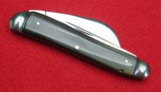 C+X Lockwood Brothers, Sheffield. 2 Blade Buffalo Horn Pruning Knife.................(931)