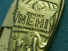 VINTAGE REMINGTON USA NEHI ADVERTISING FANCY FIGURAL LADYLEG FOLDING POCKET KNIFE KNIVES OLD AD VINTAGE REMINGTON USA NEHI ADVERTISING FANCY FIGURAL LADYLEG FOLDING POCKET KNIFE KNIVES OLD AD