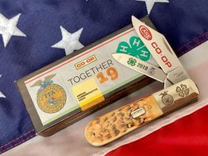 Case XX 2019 FFA 4-H, Co-Op Barlow w/ Great 2nd Cut Bone Handles