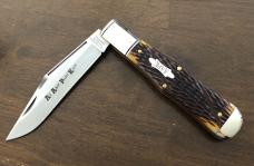 2019 AAPK Club Knife - 4 3/4" Allegheny Large Coke Bottle - Chestnut Worm Groove Bone 2019 AAPK Club Knife - 4 3/4" Allegheny Large Coke Bottle - Chestnut Worm Groove Bone
