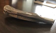 2011 AAPK Club Knife - Whitetail Deer Antler 3 3/4" Pinchlock - D2 Steel Blade 2011 AAPK Club Knife - Whitetail Deer Antler 3 3/4" Pinchlock - D2 Steel Blade