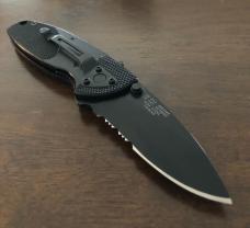 Smith & Wesson S.O.R.T. knife - SWSORTBS - Black Coated Partially Serrated Blade Smith & Wesson S.O.R.T. knife - SWSORTBS - Black Coated Partially Serrated Blade