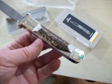 Hubertus Knife Shellpuller Patronenzieher Solingen Germany Large Size 11 UNUSED NIB. Hubertus Knife Shellpuller Patronenzieher Solingen Germany Large Size 11 UNUSED NIB.