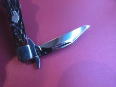 KA-BAR Dogs Head Swing Guard Knife Brown Bone Mint KA-BAR Dogs Head Swing Guard Knife Brown Bone Mint