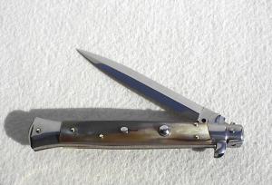 NOS FRANK BELTRAME 11" GENUINE BRAZILIAN HORN ITALIAN STILETTO