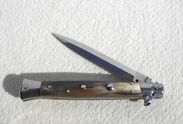 NOS FRANK BELTRAME 11" GENUINE BRAZILIAN HORN ITALIAN STILETTO