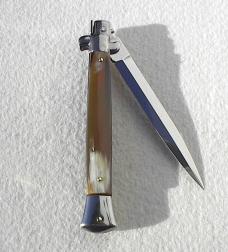 NOS FRANK BELTRAME 11" GENUINE BRAZILIAN HORN ITALIAN STILETTO