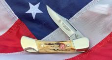 J A Henckels Lg 4 & 1/2” Folding Hunter with Nice Stag Handles J A Henckels Lg 4 & 1/2” Folding Hunter with Nice Stag Handles