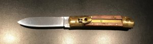 Linder Leverlock Palisander Wood Scales