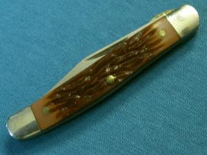 CAMILLUS SMALL JIGGED DELRIN NEW YORK USA LINERLOCK FOLDING POCKET PEN JACK KNIFE KNIVES