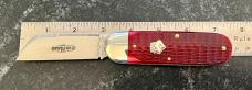 Great Eastern Cutlery Northfield 363122 Toenail Clipper, Blood Red Jigged Bone Handle, GEC 36, New 