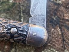 VINTAGE GEO SCHRADE BRIDGEPORT CONN PRESTO - METAL VINTAGE GEO SCHRADE BRIDGEPORT CONN PRESTO - METAL