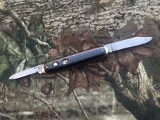VINTAGE SCHRADE WALDEN NY DOUBLE PUSH BUTTON VINTAGE SCHRADE WALDEN NY DOUBLE PUSH BUTTON